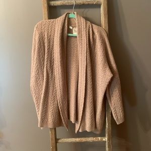 Warm 3x Tan Cardigan